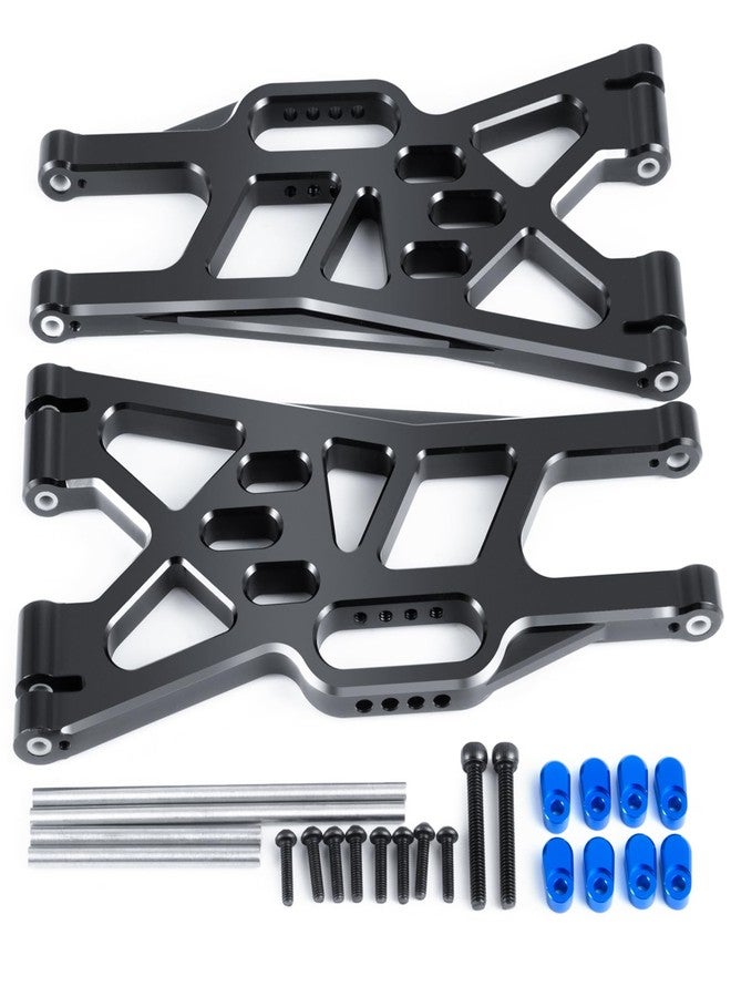 WEFEINO Aluminum Alloy Front or Rear Suspension Upper/Lower Arms Upgrade Parts for 1/5 Tra-xxas X-MAXX XMAXX RC Car Buggy (Lower Arms) - Image 4